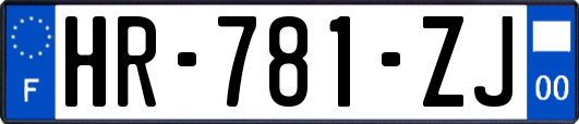 HR-781-ZJ