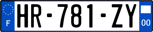HR-781-ZY