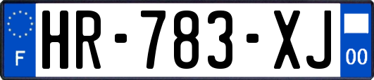 HR-783-XJ