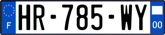 HR-785-WY
