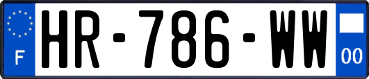 HR-786-WW