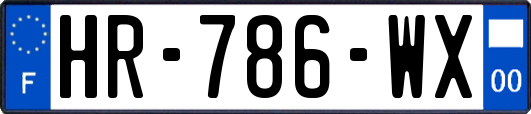 HR-786-WX