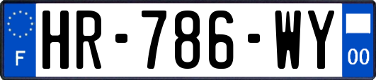 HR-786-WY