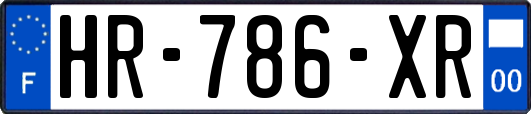 HR-786-XR