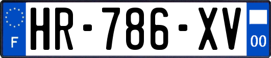 HR-786-XV