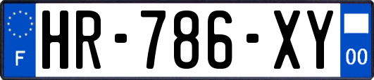 HR-786-XY