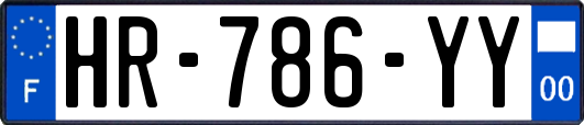 HR-786-YY