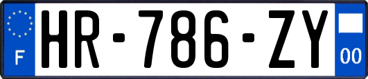 HR-786-ZY