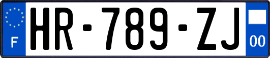 HR-789-ZJ