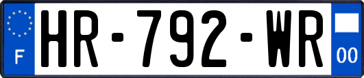 HR-792-WR