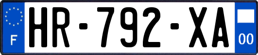 HR-792-XA