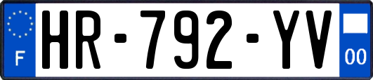 HR-792-YV
