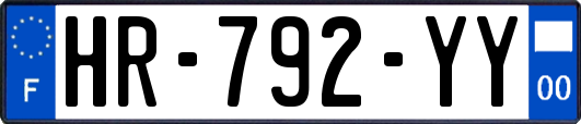 HR-792-YY