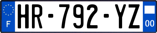 HR-792-YZ