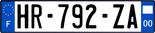 HR-792-ZA