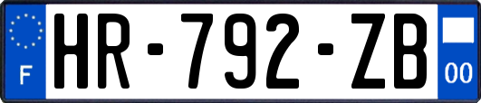 HR-792-ZB