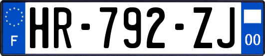 HR-792-ZJ
