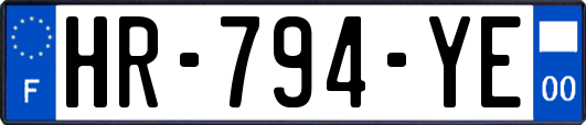 HR-794-YE