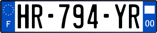HR-794-YR