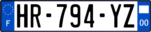HR-794-YZ