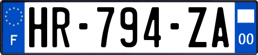 HR-794-ZA