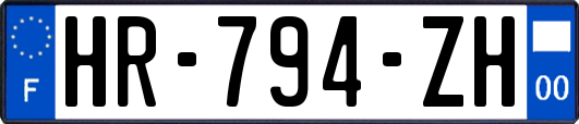 HR-794-ZH