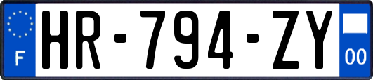 HR-794-ZY