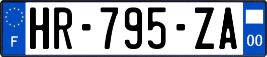 HR-795-ZA