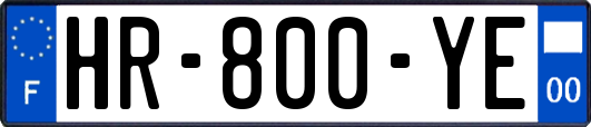 HR-800-YE