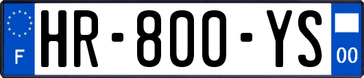 HR-800-YS