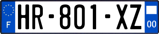 HR-801-XZ
