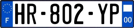 HR-802-YP