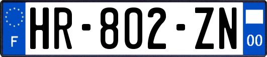 HR-802-ZN