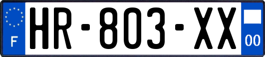 HR-803-XX