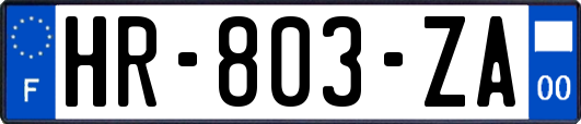 HR-803-ZA