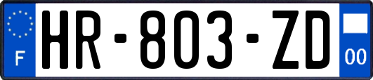 HR-803-ZD