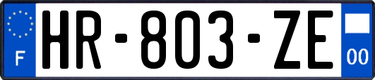 HR-803-ZE
