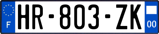 HR-803-ZK