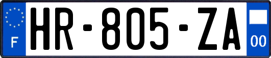 HR-805-ZA