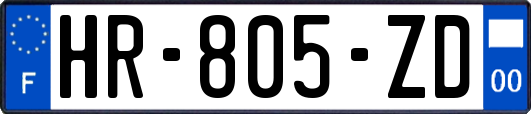 HR-805-ZD
