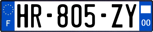 HR-805-ZY