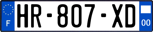 HR-807-XD