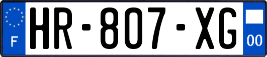 HR-807-XG