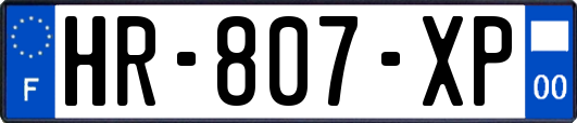 HR-807-XP