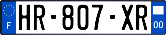 HR-807-XR