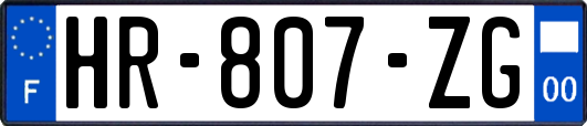 HR-807-ZG