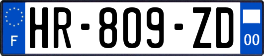 HR-809-ZD