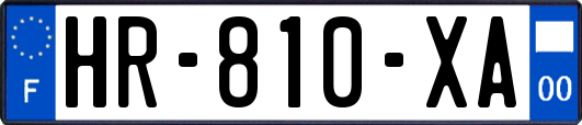HR-810-XA