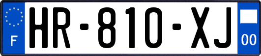 HR-810-XJ