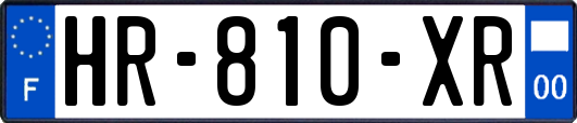 HR-810-XR